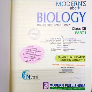 Modern Abc Biology NEET