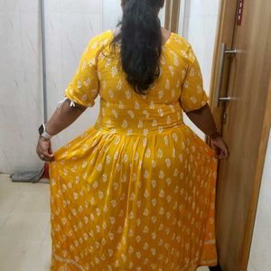 Yellow Jaipur Dress