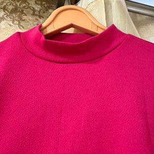 Round Neck Rose Pink Brand New Top