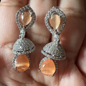 Orange Jhumka