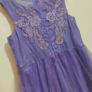 Purple 💜 Party Wear Dress 34 Bust