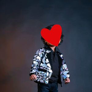 Kids Designer Shiny Coat