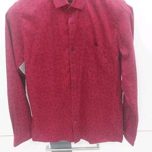 Partywear Red Shirt