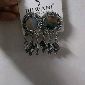 Oxidised Earings