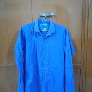 Royal Blue Over Sized Shirt For Women And Men