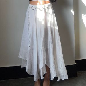 Asymmetrical Midi Skirt