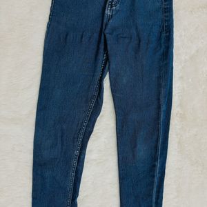 Dark Blue Skinny Denim Jeans