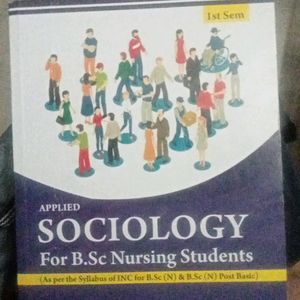 Applied Sociology Textbook For 1 Sem B.Sc Nursing