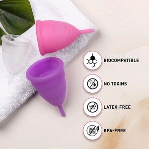 (Sealed) Sirona Menstrual Cup (Medium) + Wash(100)