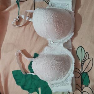 White Sexy Bra