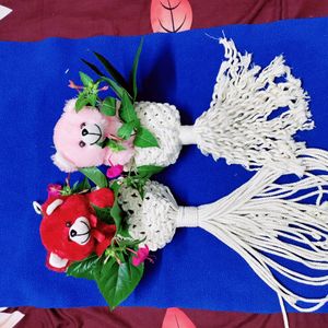 Macrame Flower Hanging