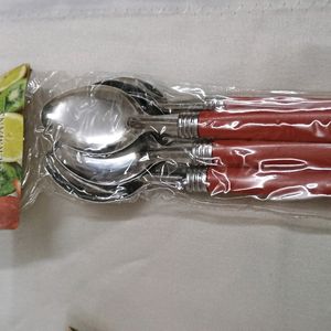 New Unused 6 Spoons Pack (4set)