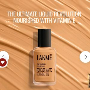 Lakme Forever Matte Foundation🎀😍💗