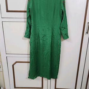 Festivities By Wishful W, Green Kurta