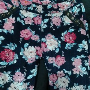 Floral Printed Trouser