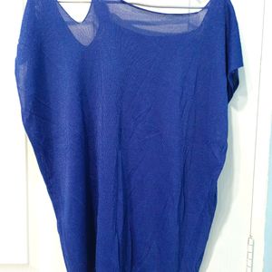 Navy Blue Stylish Top