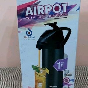 Trueware Airpot Flask 1000 ml With Pump Dispenser