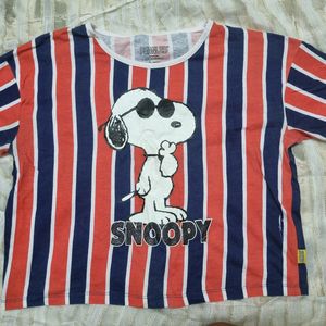 Cute Snoopy Baby Tee