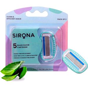 🖤Sirona 5 Blade Razor Catridges✨