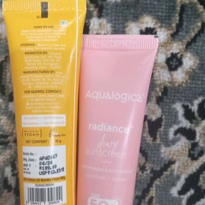 Aqualogica Radiance Sunscreen And Vitamin C