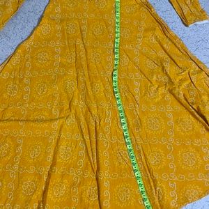 Yellow Cotton Frock