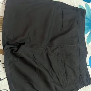 Lee Cooper Originals Women Black Cotton Shorts