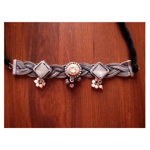 Silver Choker Set