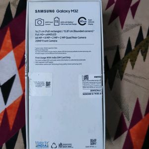 It Is A Samsung Galaxy M32 Mobile Phone