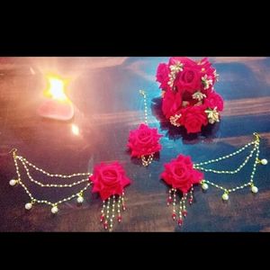 Flower Jwellery Set