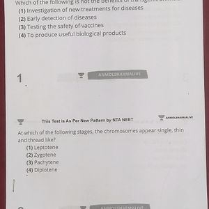 Biology Mcq For Practice Neet Ug