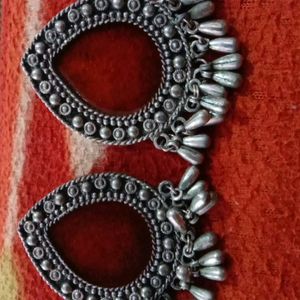 Ruby Pan Style Earing