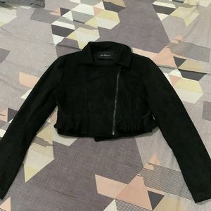 Velvet Crop Jacket