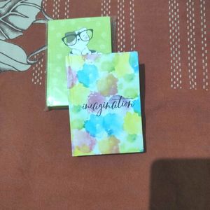 Set Of 5 Mini Diaries