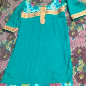 Kurti With Pant Pure Cotton