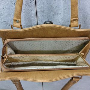 Golden Brown Handbag