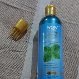 Wow Science Cool Mint Hair Oil