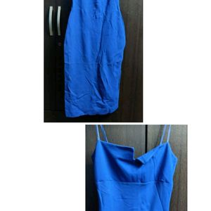 FCUK blue dress