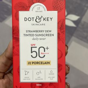 New Dot & Key Tinted Sunscreen