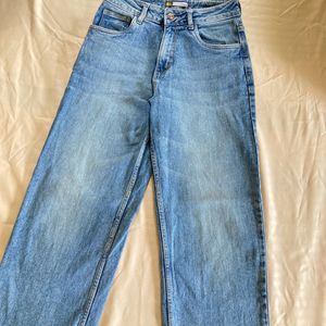 Off Duty Wide Leg Jeans