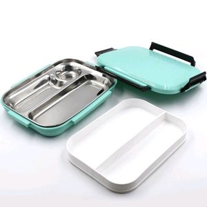 Premium Multi-Compartment Steel Lunch Box for Offi