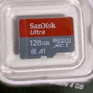 New 128 Gb Sandisk Memory Card Fix Rate