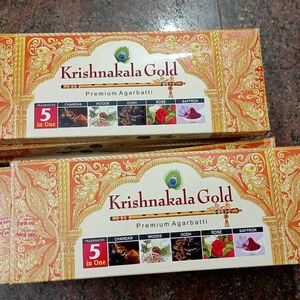 Agarbatti-2 Boxes(KrishnaKala Gold)