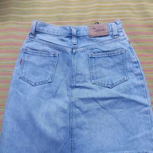 Denim John Bull Skirt (28-30 Waist)