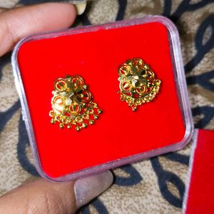 One Gram Gold Plated Earrings Combo