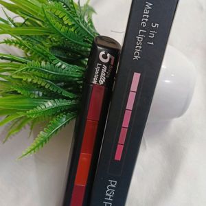 5 In 1 Lipstick Glossy And Shiny Texture Crayon