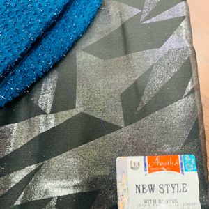 Black Grey Sync  (This Included 3 Sarees)