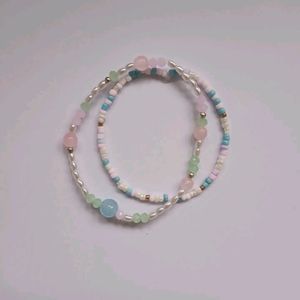 Bubble Gum 🏩💗 Beaded Bracelet