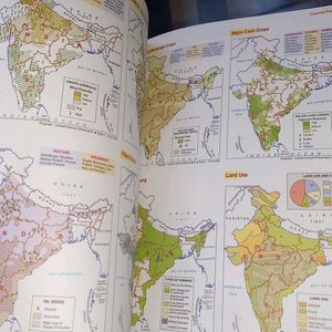 Atlas World Map Book