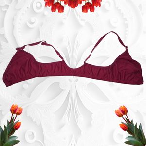 women front open bra  Rose Cotton XXL