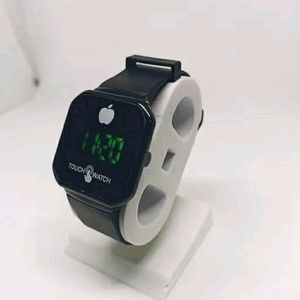 Unused Black Touch Screen Digital Watch